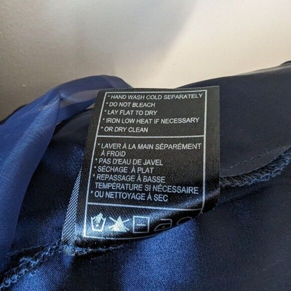 BB Dakota Navy Blue Sequin Mini Dress Size 4 - Picture 4 of 9